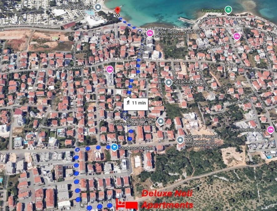 Deluxe Neli Apartments Zadar Dış mekan fotoğraf